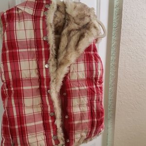 Juicy Couture Fall/winter plaid vest